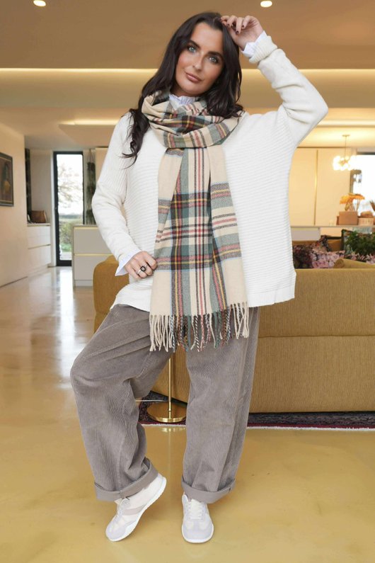 Gilbert Cord Barrel Pant Mocha